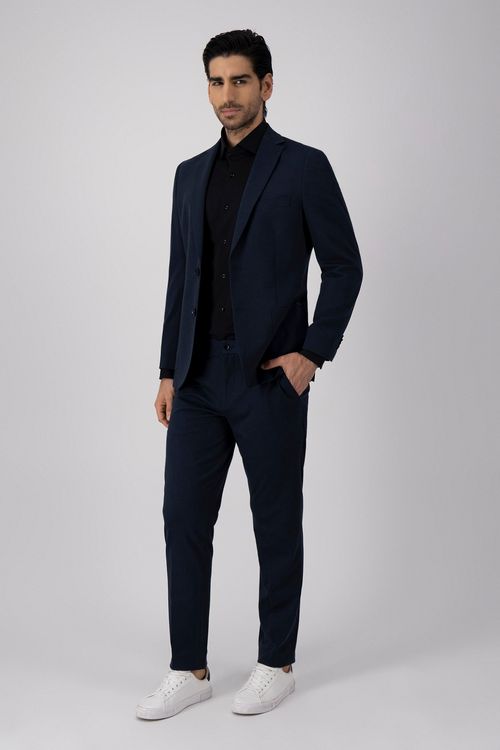 Traje Anatomic Technology Slim Fit Azul Marino