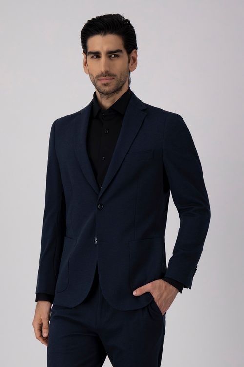 Traje Anatomic Technology Slim Fit Azul Marino