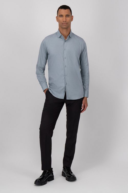 Camisa Formal Bamboo Slim Fit