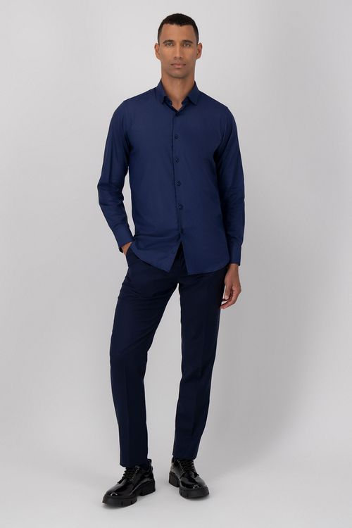 Camisa Formal Bamboo Slim Fit