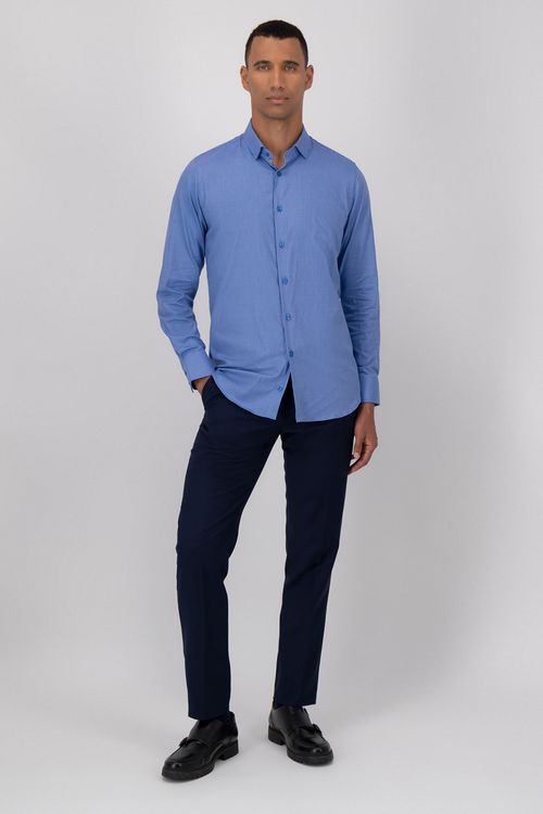 Camisa Formal Bamboo Slim Fit