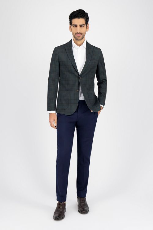 Saco Casual Anatomic Technology Slim Fit Verde