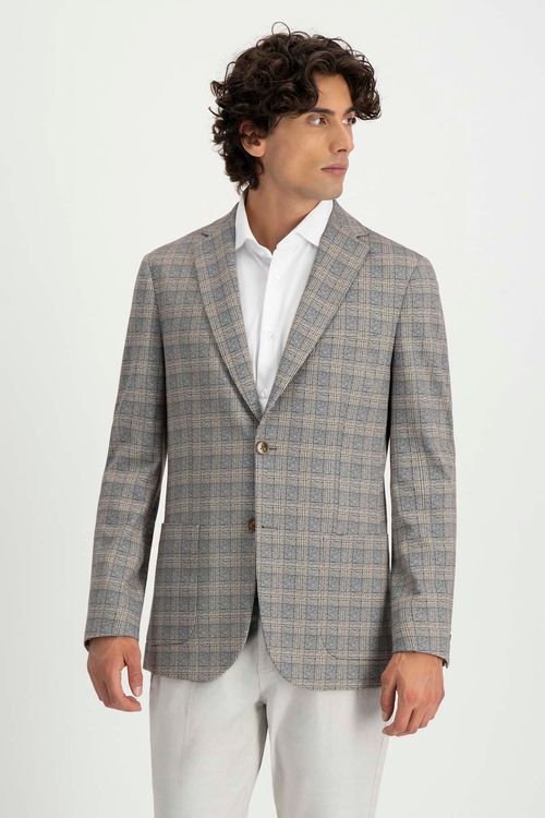 Saco Casual Slim Fit Beige