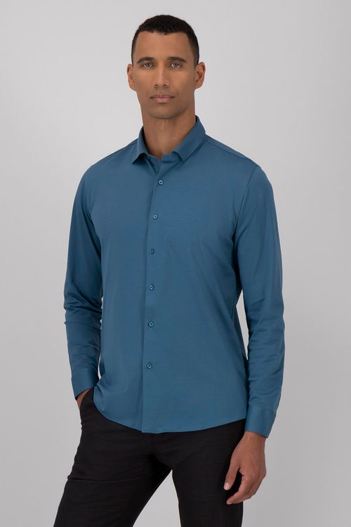 Camisa Casual De Punto Tec-Knit Slim Fit