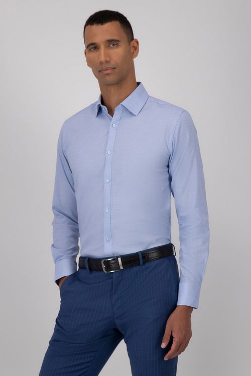 Camisa Formal Nano Tech Slim Fit