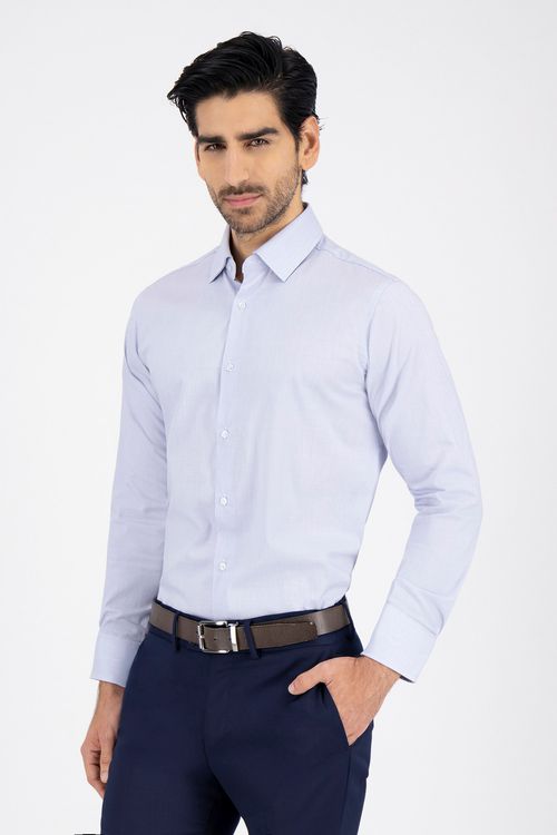 Camisa Formal Nano Tech Slim Fit