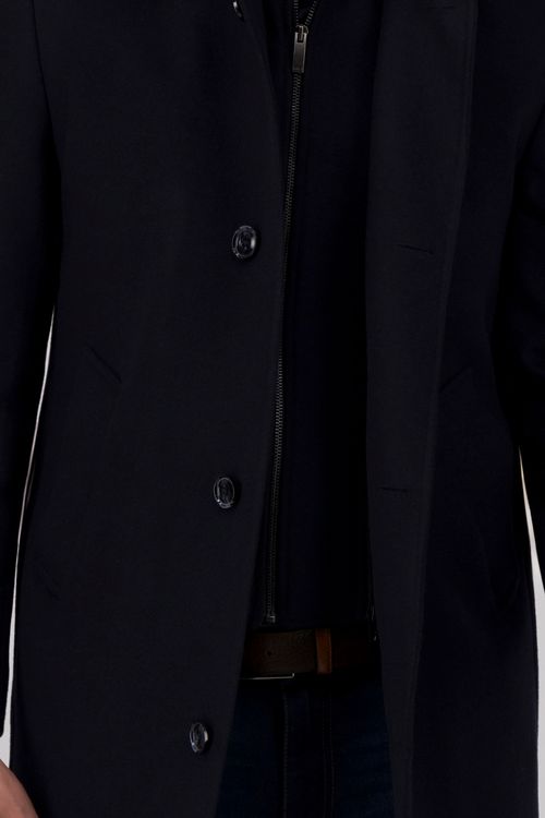Abrigo Azul Marino Slim Fit