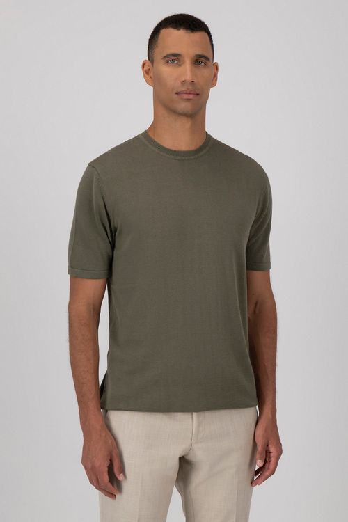 Playera De Punto Contemporary Fit