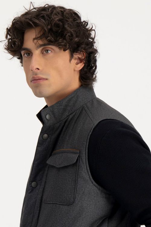 Chaleco Contemporary Fit Negro