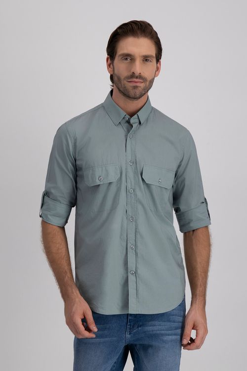 Camisa Casual Premium Cotton Slim Fit