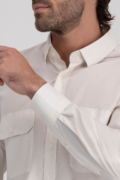 Camisa Casual Premium Cotton Slim Fit