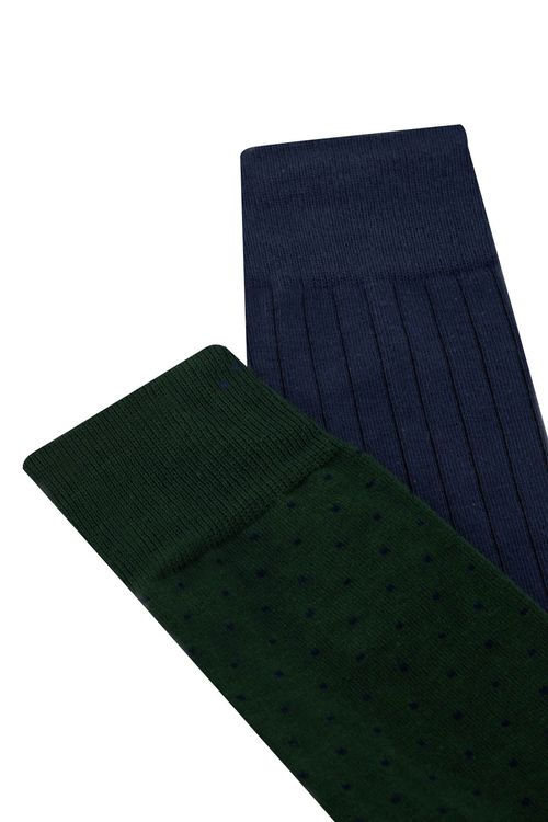 Calcetines Verde Oscuro
