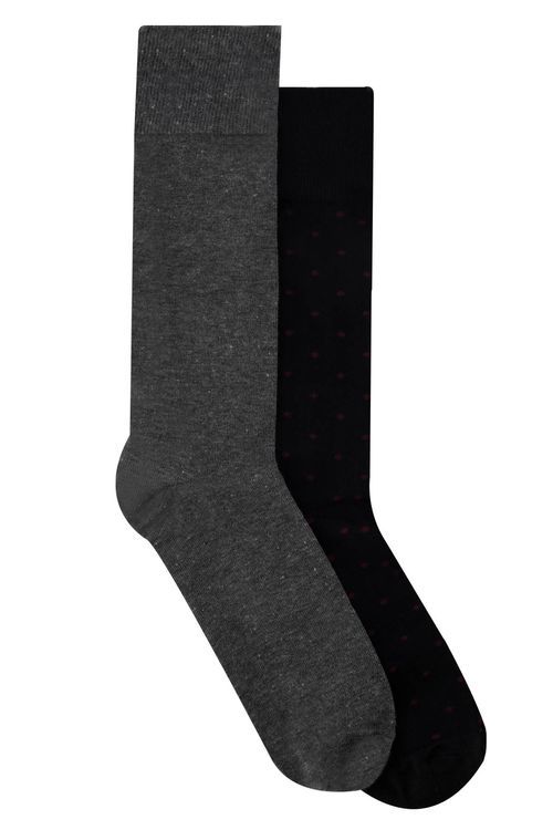 Calcetines Color Gris Oxford