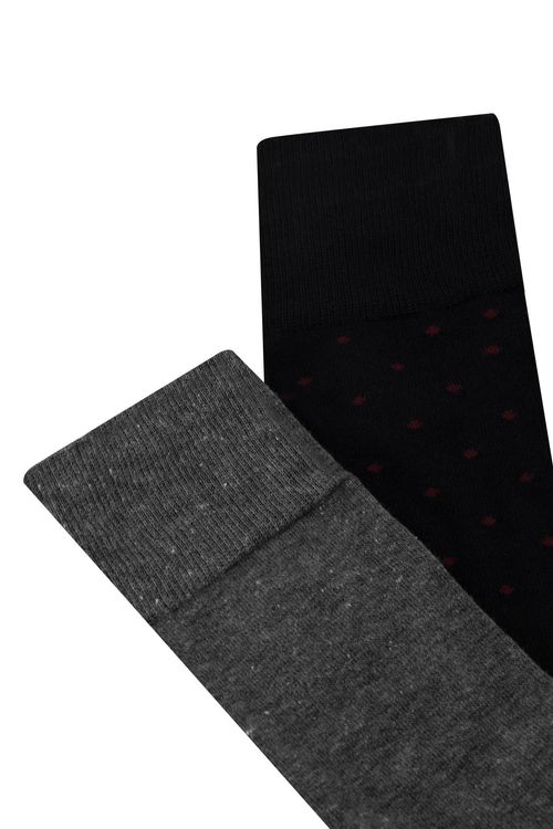 Calcetines Color Gris Oxford