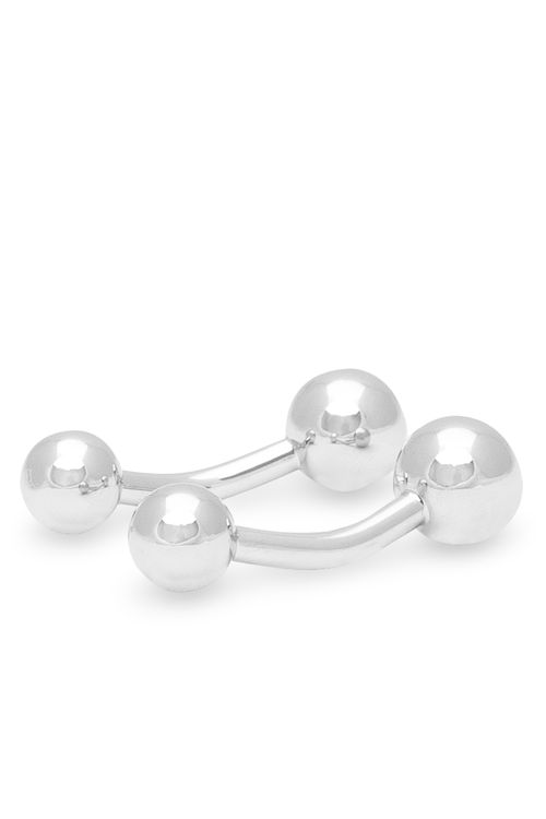 Mancuernillas Metálicas Con Diseño