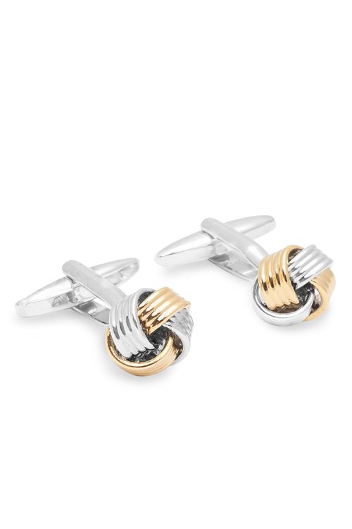 Mancuernillas Metálicas Detalle Nudo