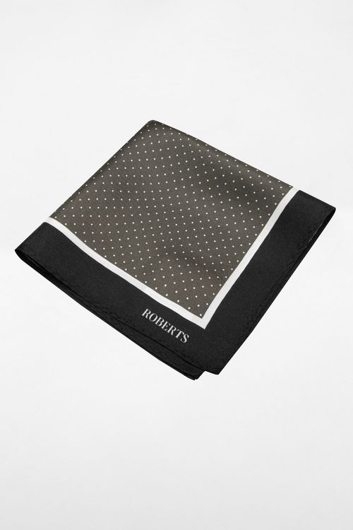 Pañuelo De Bolsillo De Seda Cafe