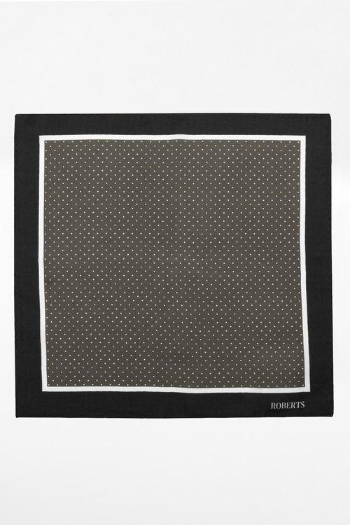 Pañuelo De Bolsillo De Seda Cafe