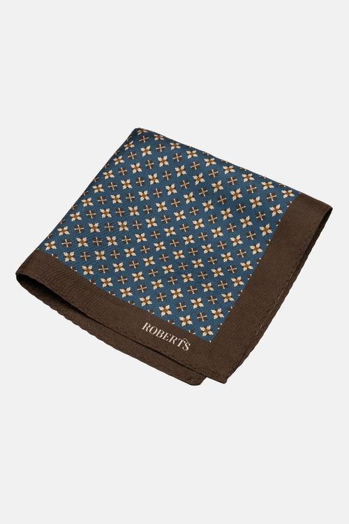 Pañuelo De Bolsillo De Seda Vino