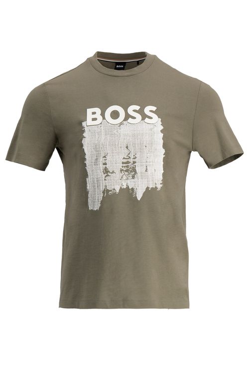 Camiseta De Punto De Algodón Con Logo De Diseño