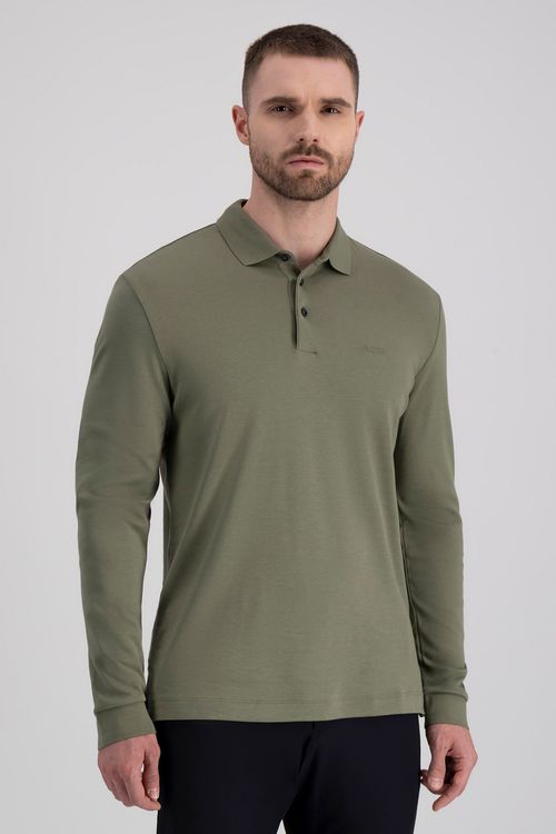 Polo Regular Fit En Interlock De Algodón