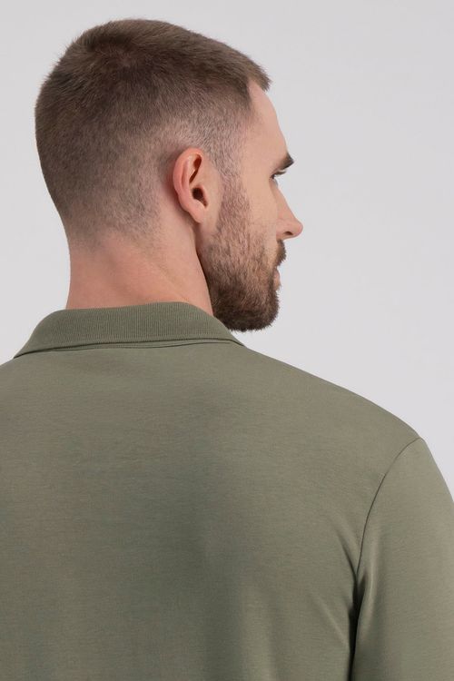 Polo Regular Fit En Interlock De Algodón