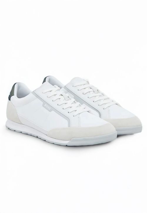 Deportivas De Caña Baja En Ante Y Piel Sintética