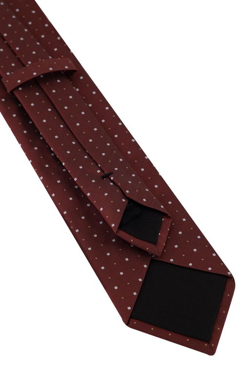 Corbata De Mezcla De Seda Con Estampado En Jacquard