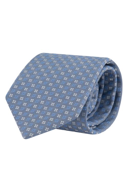 Corbata De Mezcla De Seda Con Estampado Jacquard