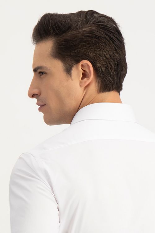 Camisa Formal Silk Protein Contemporary Fit