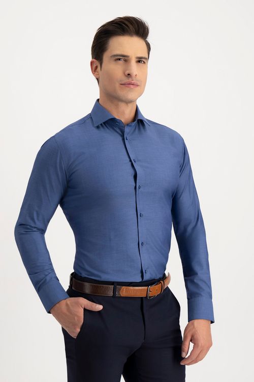 Camisa Formal Protein Silk Contemporary Fit