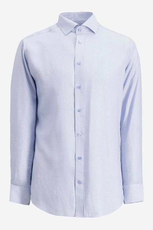 Camisa Formal Silk Protein Contemporary Fit