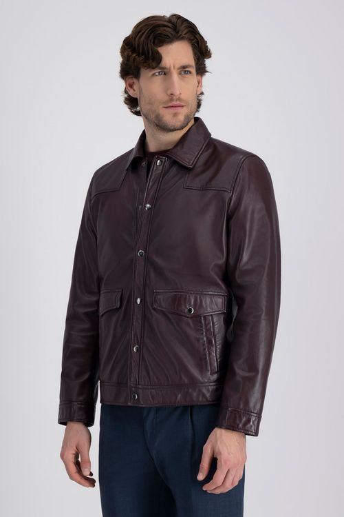 Chamarra La Vera Pelle Contemporary Fit