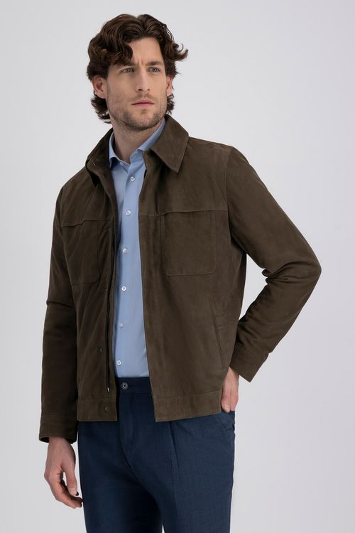 Chamarra La Vera Pelle Contemporary Fit