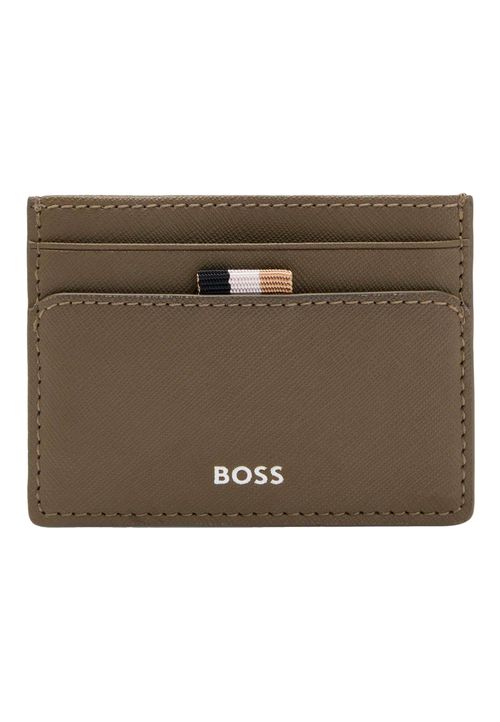 Tarjetero En Dos Tonos Con Logo En Estampado Metalizado