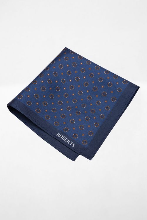 Pañuelo Clásico Medallón Navy