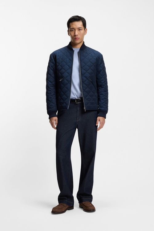 Camiseta De Algodón Mercerizado Con Monograma De Doble B