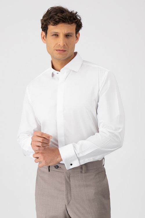 Camisa Etiqueta Non Iron Contemporary Fit