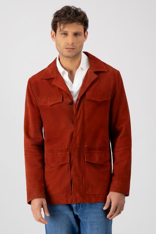 Chamarra La Vere Pelle Contemporary Fit