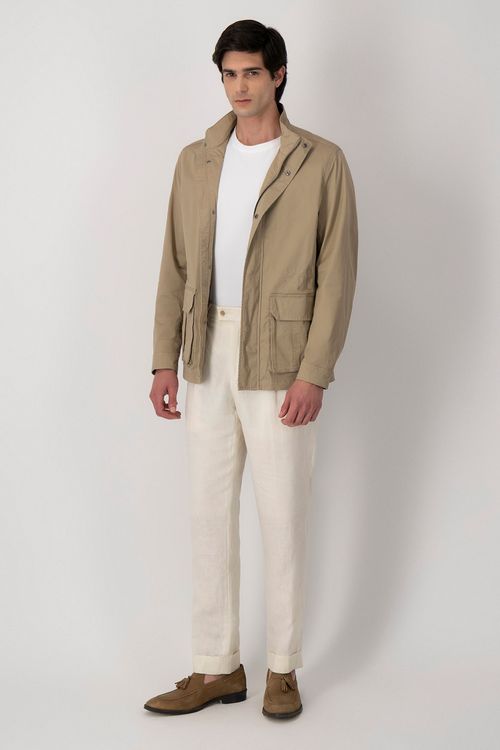 Pantalòn Lino Slim Fit