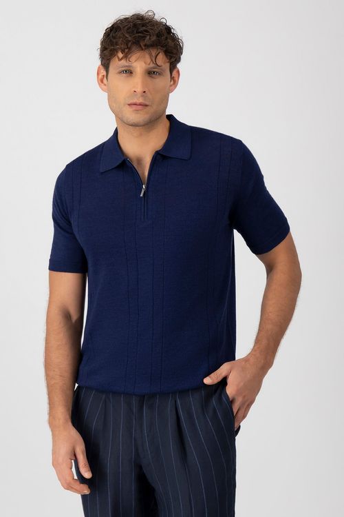 Playera Polo Merino Wool Contemporary Fit