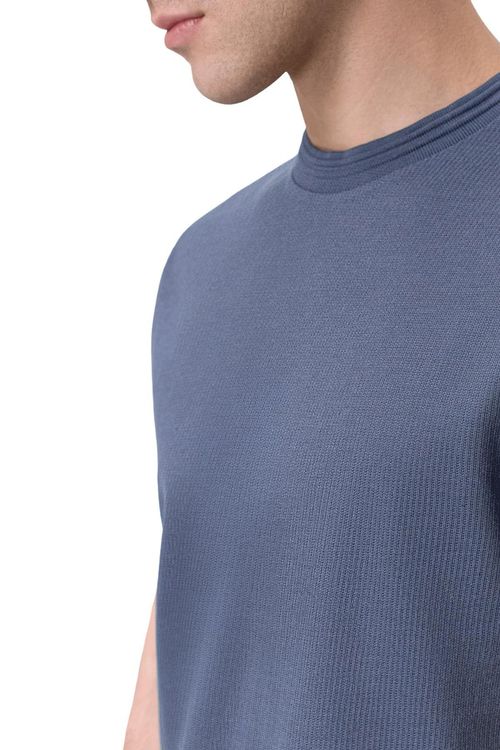 Camiseta Regular Fit De Algodón Mercerizado