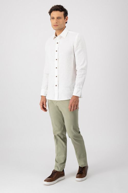 Camisa Paper Touch Contemporary Fit