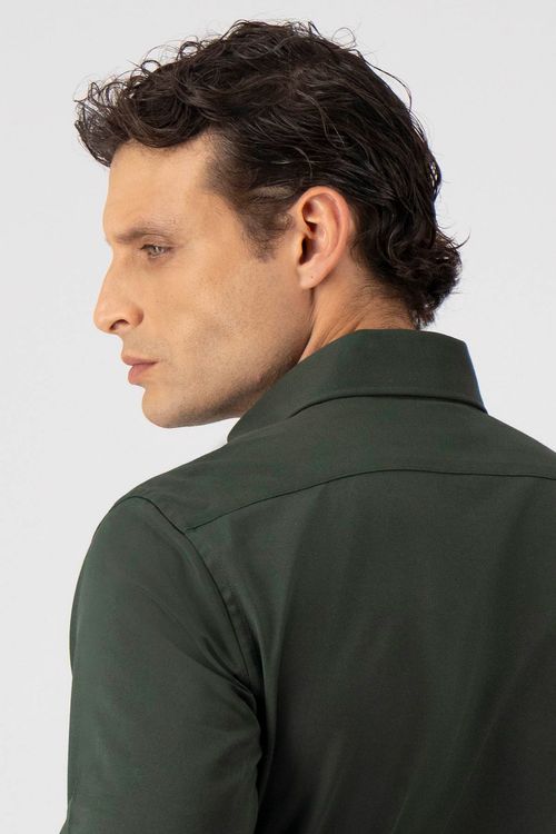 Camisa Knit Shirt Contemporary Fit