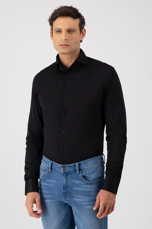 Camisa Knit Shirt Contemporary Fit