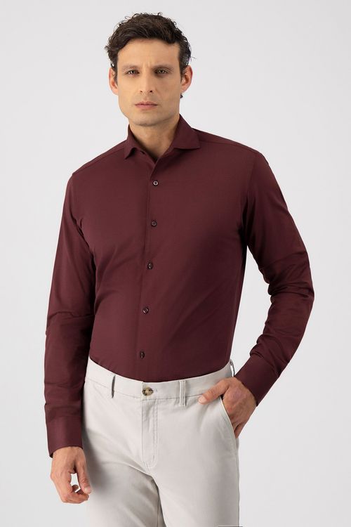 Camisa Knit Shirt Contemporary Fit