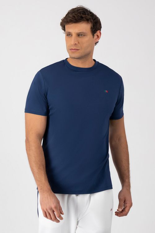 Playera Bordado tricolor Contemporary Fit