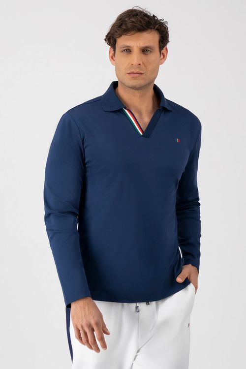 Polo Tricolor Contemporary Fit