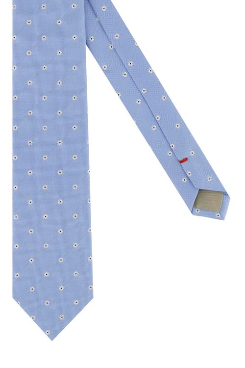 Corbata Microfibra Bordado Floral