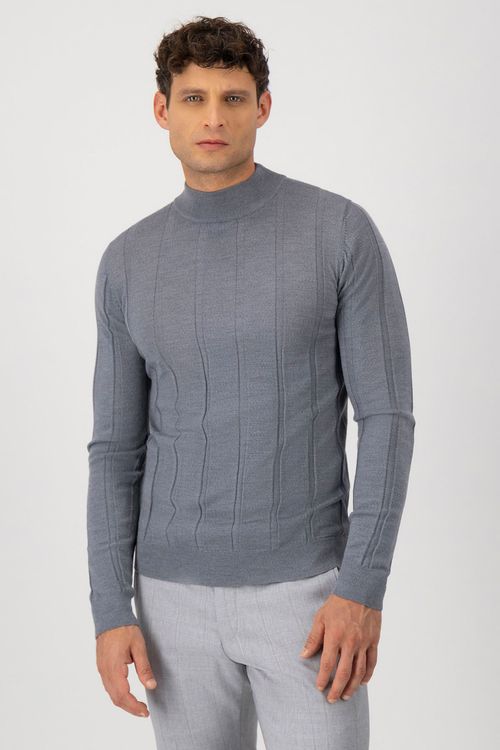 Suéter Merino Wool Casual Contemporary Fit